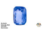 Blue Sapphire 6.22 Carat (6.84 Ratti)