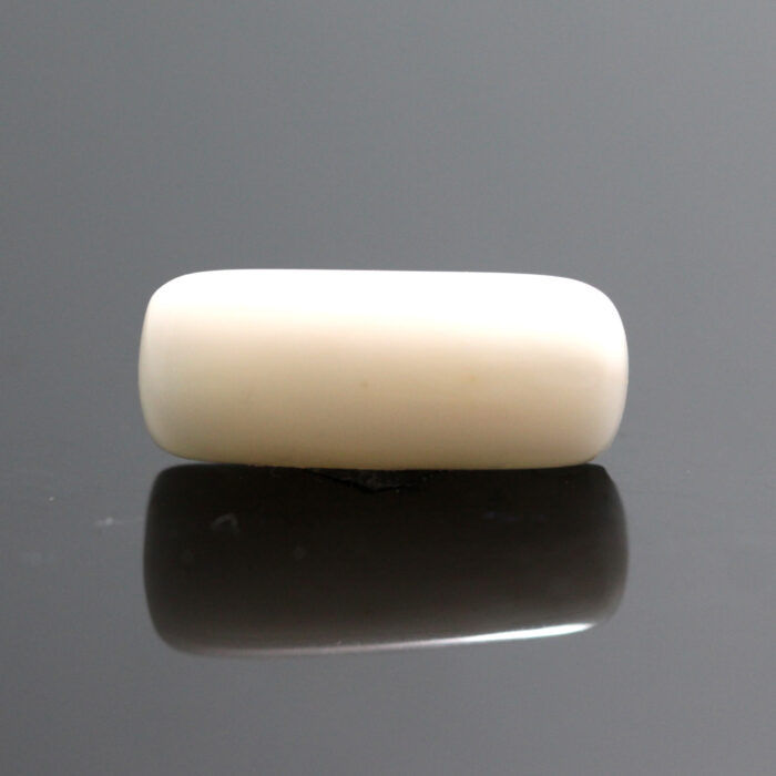 cow11-2.jpg Natural White Coral 7.50 Carat (8.25 Ratti) - Image 1