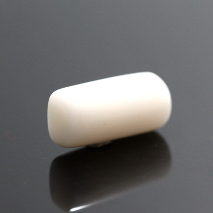 cow8-3.jpg Natural White Coral 8.52 Carat (9.37 Ratti) - Image 3