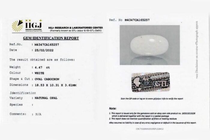 op10-2.jpg Opal 4.47 Carat (4.91 Ratti) - Image 2