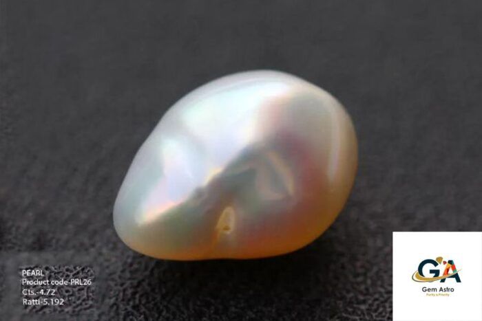 Natural Keshi Pearl (Moti) 4.72 Carat (5.19 Ratti) - Image 3