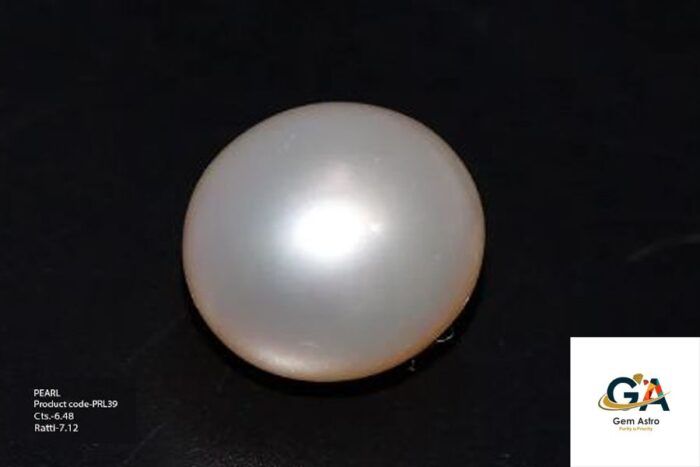 prl39-3-1.jpg South Sea Pearl (Moti) 6.48 Carat (7.12 Ratti) - Image 3