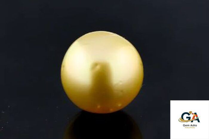 Golden South Sea Pearl (Moti) 11.95 Carat (13.14 Ratti) - Image 2