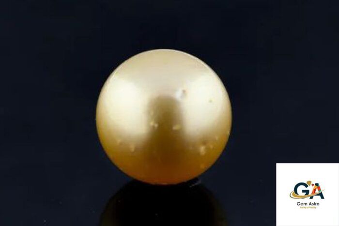 Golden South Sea Pearl (Moti) 10.51 Carat (11.56 Ratti) - Image 3