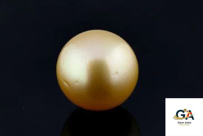 Golden South Sea Pearl (Moti) 8.02 Carat (8.82 Ratti) - Image 2