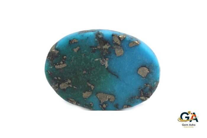 tr104-2.jpg Turquoise (Firoza) 11.31 Carat (12.44 Ratti) - Image 2