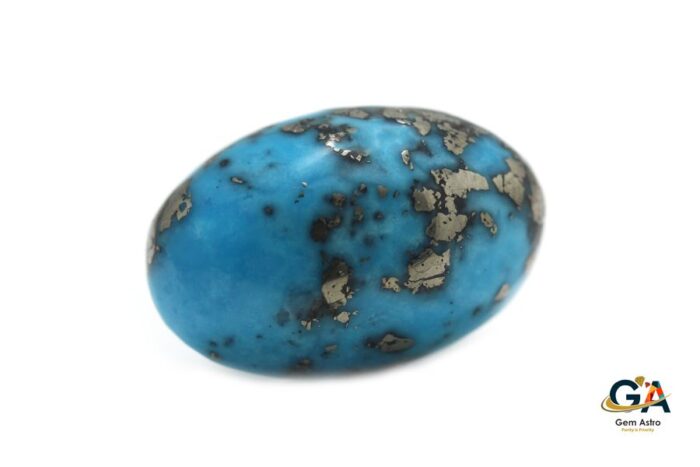 Turquoise (Firoza) 16 Carat (17.6 Ratti) - Image 4