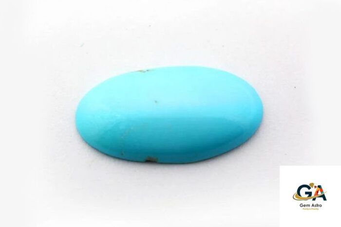 tr46-2.jpg Turquoise (Firoza) 18.75 Carat (20.83 Ratti) - Image 2