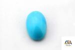 Turquoise (Firoza) 6.16 Carat (6.84 Ratti)