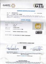Yellow Sapphire 5.03 Carat (5.53 Ratti) - Image 4