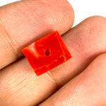 Natural Japanese Coral 5.82 Carat (6.40 Ratti) Moonga - Image 6