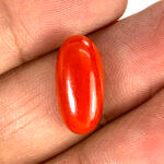 Natural Japanese Coral 6.02 Carat (6.62 Ratti) Moonga - Image 2