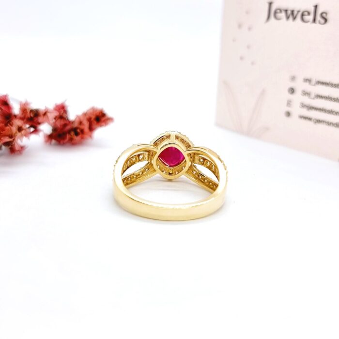 Ruby Engagement Ring - Image 10