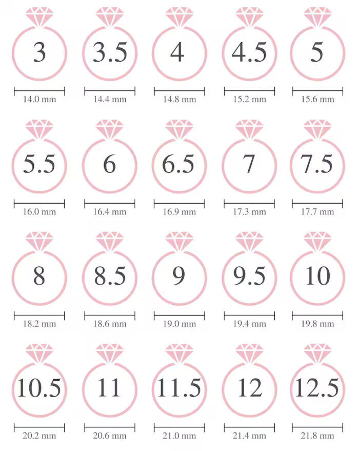 Clover Diamond Eternity Ring Gold - Image 2