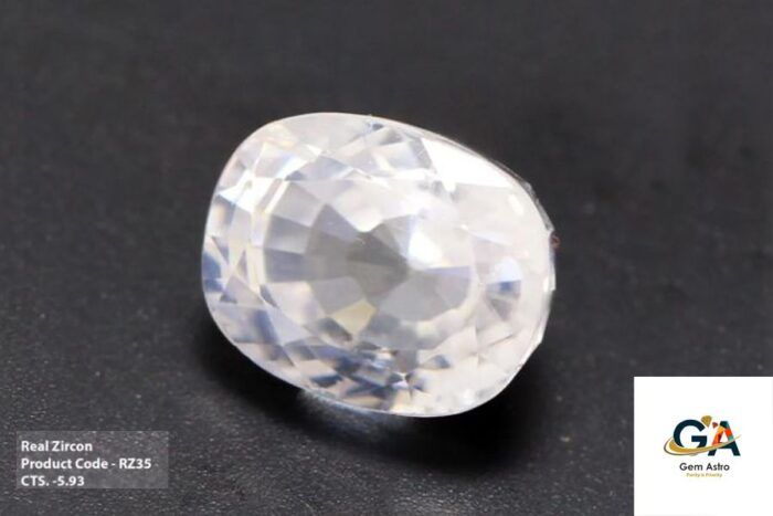 rz35-2-1.jpg Real Zircon 5.93 Carat (6.52 Ratti) - Image 2