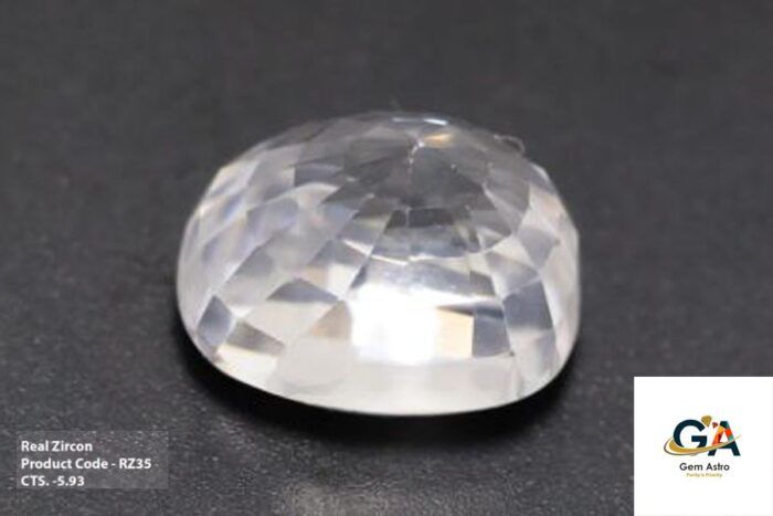 rz35-3-1.jpg Real Zircon 5.93 Carat (6.52 Ratti) - Image 3