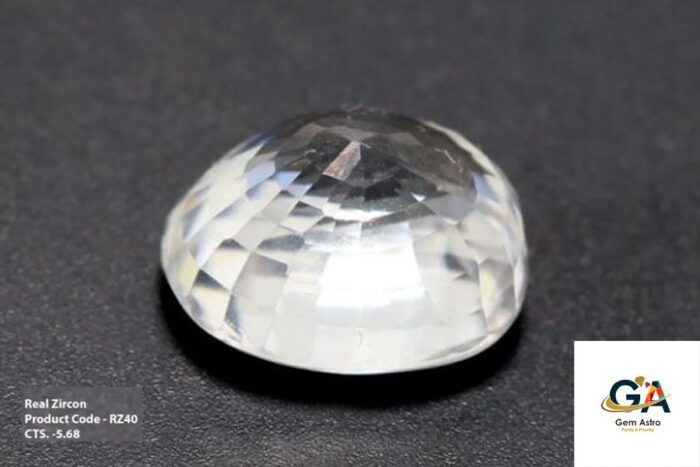Real Zircon 5.68 Carat (6.24 Ratti) - Image 4