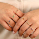 Natural Emerald Ring With Diamond - Image 7