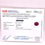 Mozambique Ruby 12.57 Carat (Manik 13.83 Ratti) - Image 2
