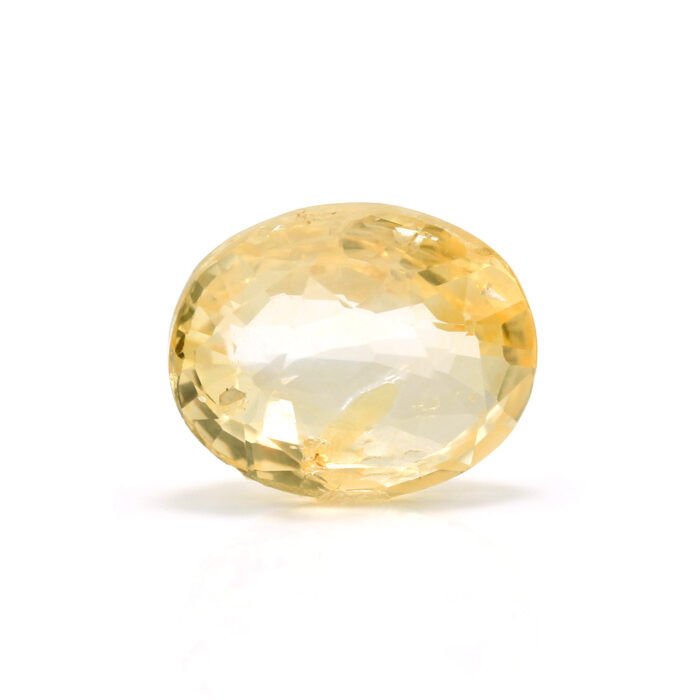 Yellow Sapphire 4.49 Carat (4.94 Ratti Pukhraj) - Image 3