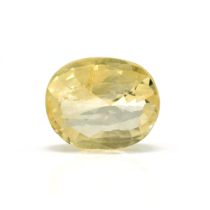 GAYS641 (2) Yellow Sapphire 5.18 Carat (5.70 Ratti Pukhraj) - Image 3