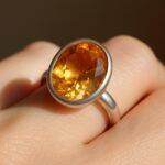 Citrine Sterling Silver Ring - Image 2