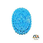 Turquoise (Firoza) 55.43 Carat (61.59 Ratti)