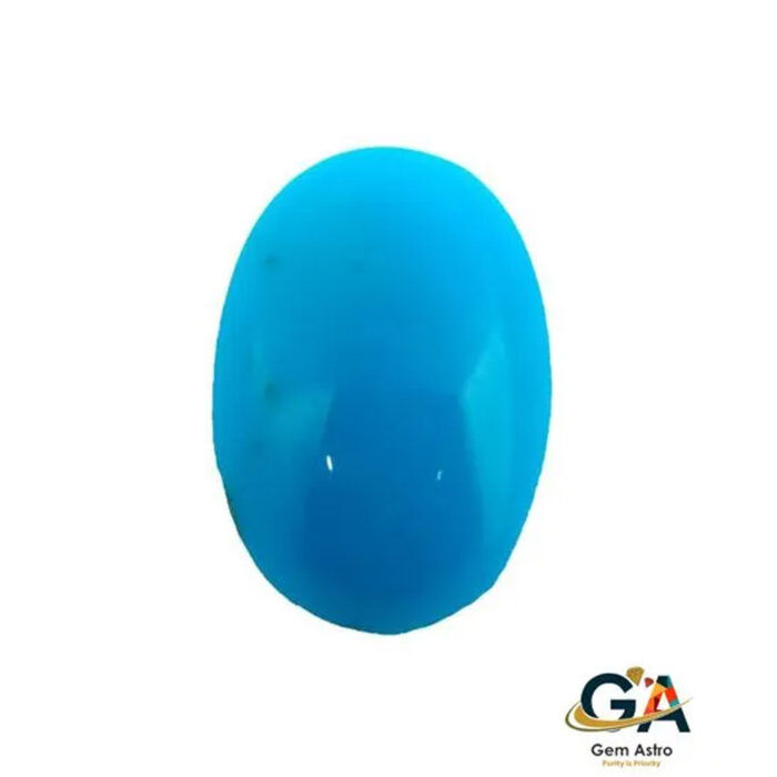TR69 Turquoise (Firoza) 7.11 Carat (7.82 Ratti) - Image 1