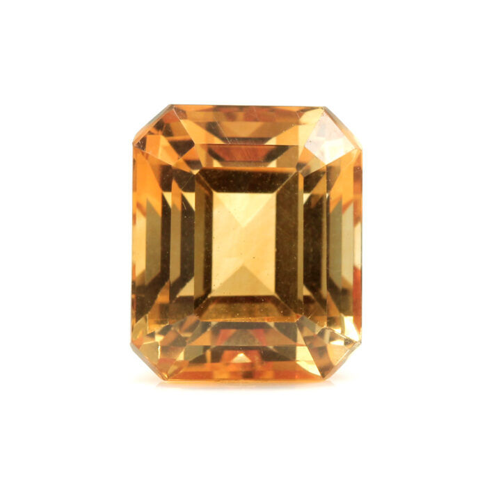 GACT50 (1) Yellow Citrine 11.00 Carat (12.10 Ratti) - Image 1