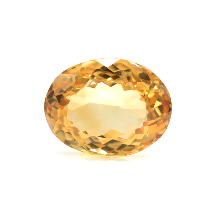 GACT54 (2) Yellow Citrine 8.58 Carat (9.44 Ratti) - Image 3