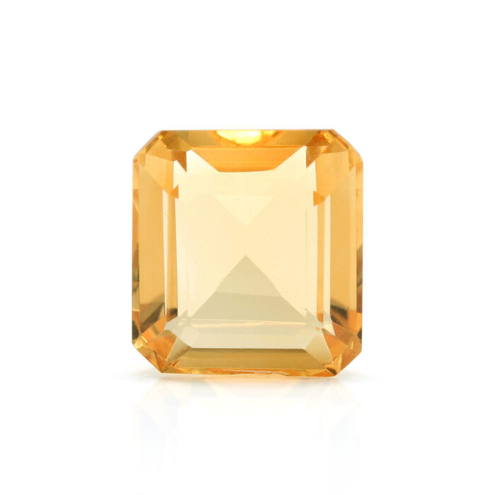GACT56 (1) Yellow Citrine 8.83 Carat (9.71 Ratti) - Image 1