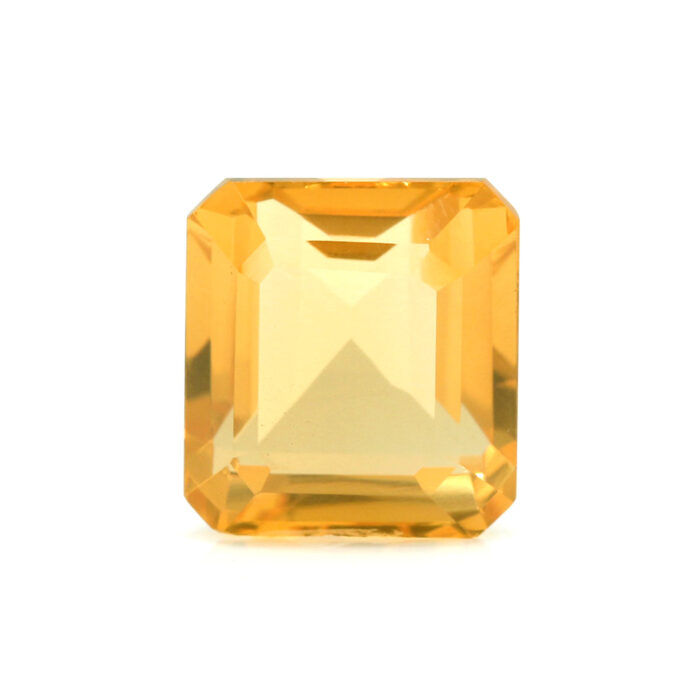 GACT58 (1) Yellow Citrine 7.96 Carat (8.76 Ratti) - Image 1