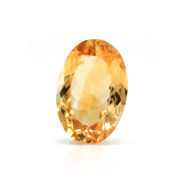 GACT63 (1) Yellow Citrine 6.00 Carat (6.60 Ratti) - Image 1
