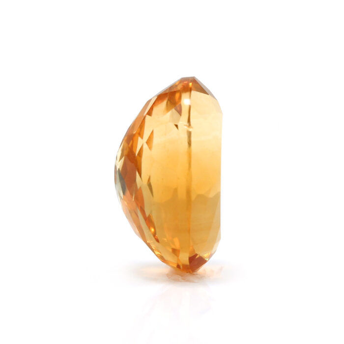 GACT64 (2) Yellow Citrine 5.93 Carat (6.52 Ratti) - Image 3