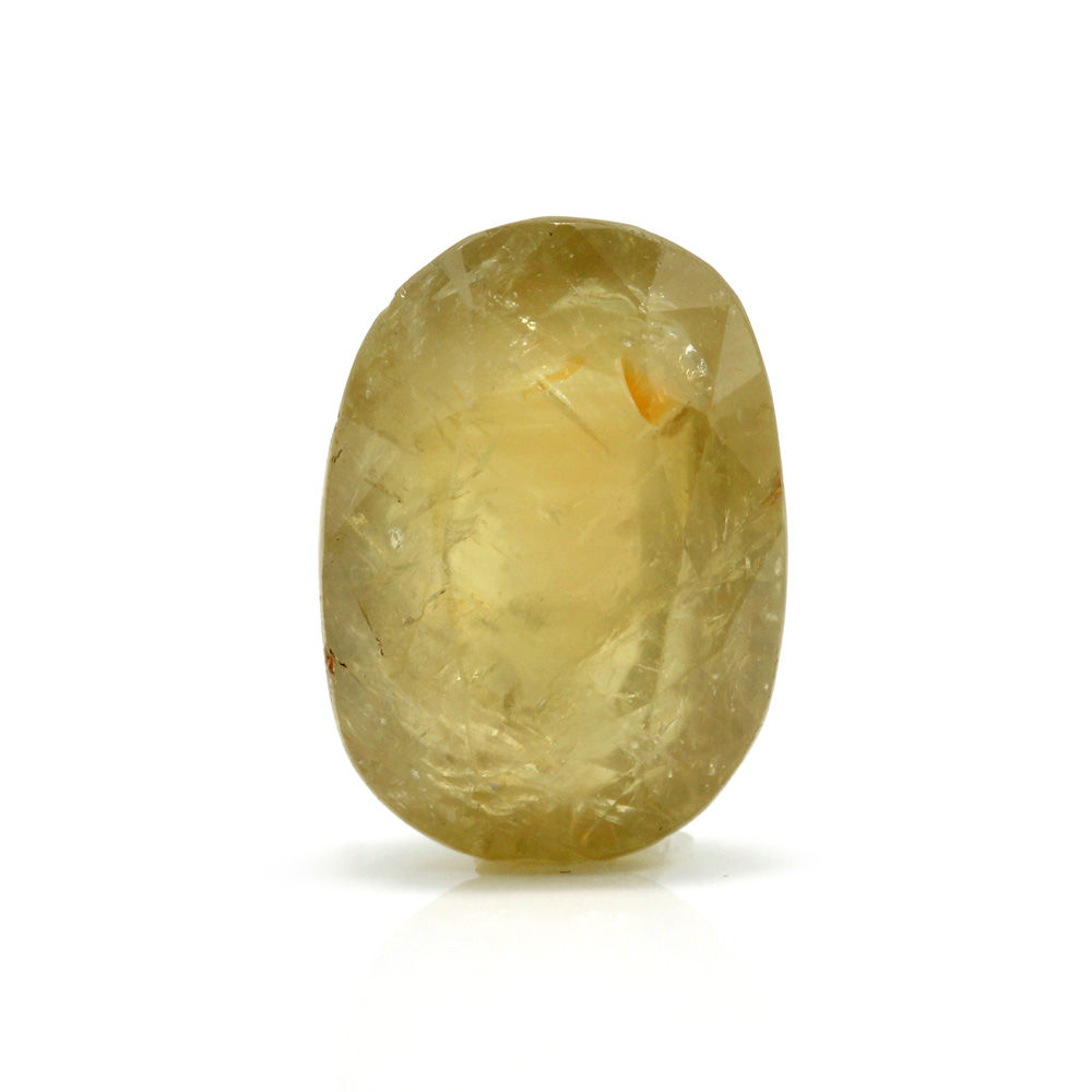 GAYS688 (1) Yellow Sapphire 11.23 Carat (12.35 Ratti Pukhraj) - Image 1