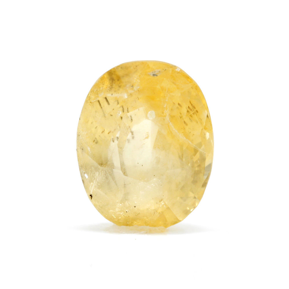 YS747 (1) Yellow Sapphire 5.89 Carat (6.48 Ratti Pukhraj) - Image 1