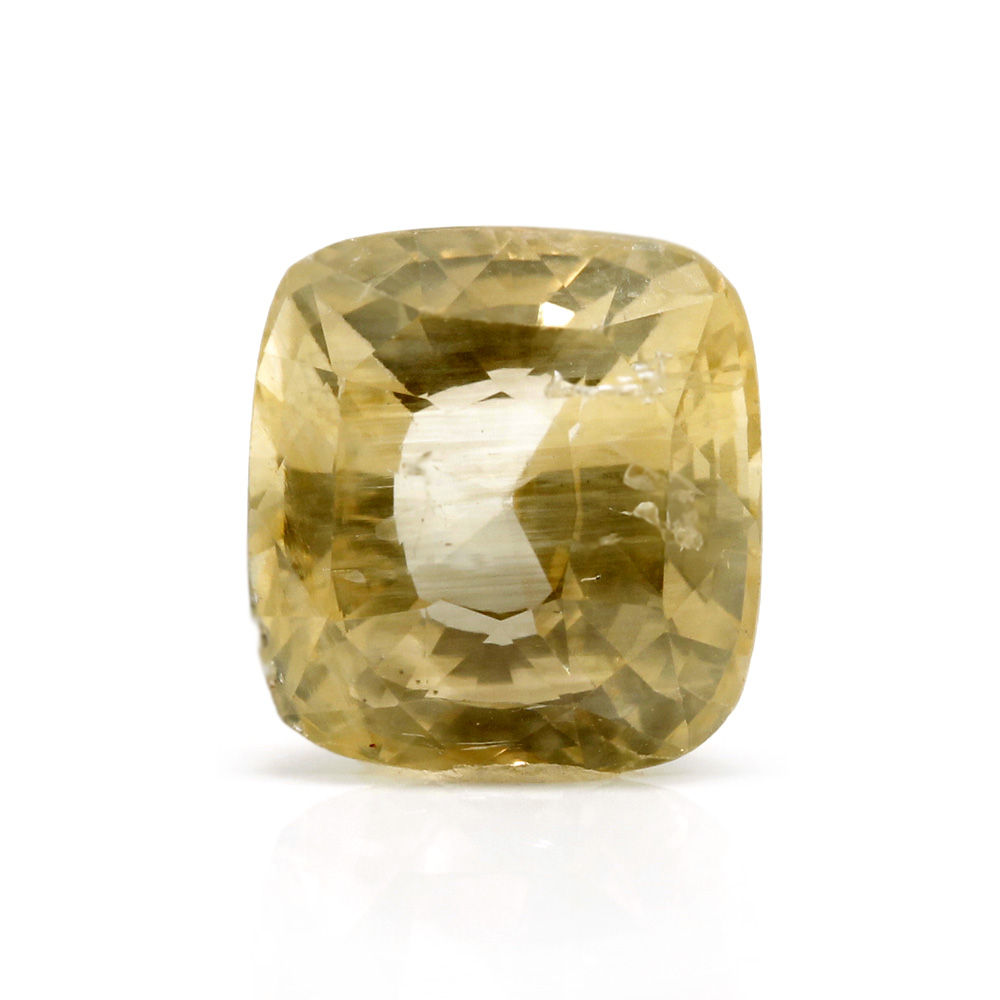 YS753 (1) Yellow Sapphire 7.76 Carat (8.54 Ratti Pukhraj) - Image 1
