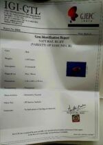 Ruby 1.02 Carat (1.13 Ratti) IGI GTL CERTIFIED - Image 5