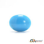 Turquoise (Firoza) 7.11 Carat (7.82 Ratti) - Image 3