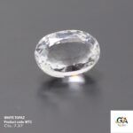 Natural White Topaz 7.32 Carat (8.10 Ratti)