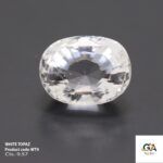 Natural White Topaz 9.57 Carat (10.52 Ratti)