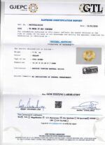 Yellow Sapphire 7.72 Carat (8.50 Ratti) - Image 5