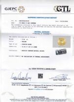 Yellow Sapphire 3.54 Carat (3.90 Ratti) - Image 5