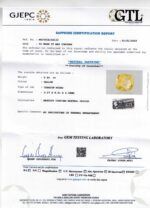 Yellow Sapphire 5.44 Carat (6.09 Ratti) - Image 5