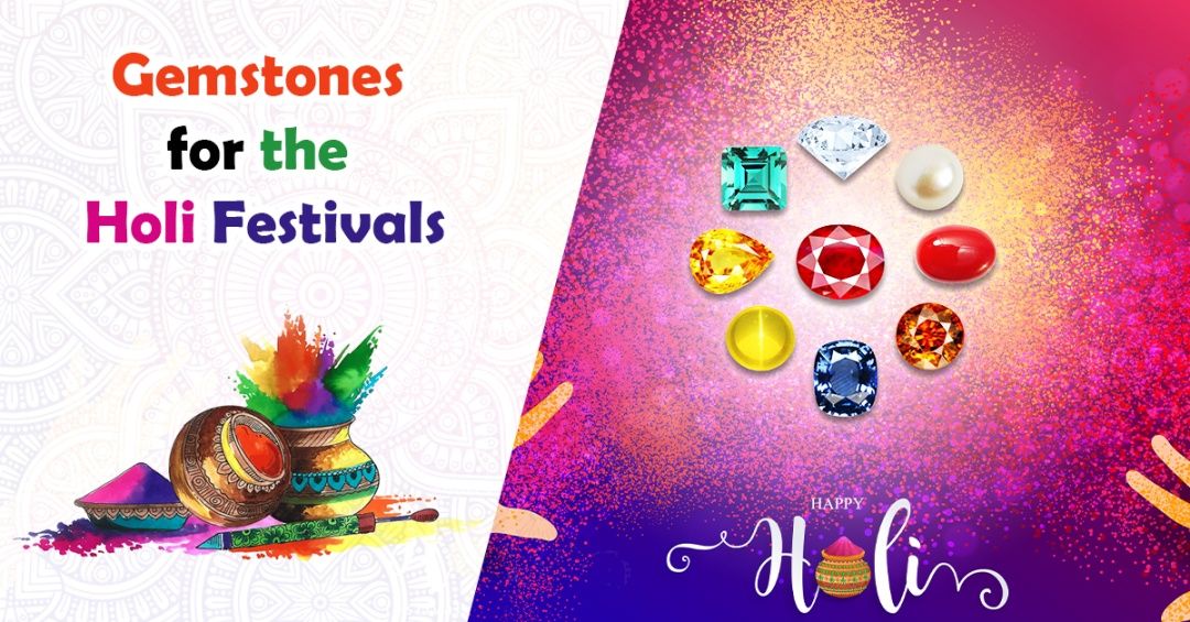 happy holi gemstones