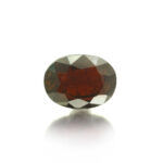 Hessonite Garnet (Gomed) 6.07 Carat (6.68 Ratti) Blackish - Image 4