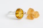Citrine Sterling Silver Ring - Image 3
