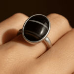 Agate (Sulemani Hakik) Sterling Silver Ring - Image 2