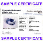 Blue Sapphire 6.28 Carat (Neelam 6.91 Ratti) - Image 2