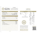 Natural Diamond H VVS1 0.51 Carat GIA Certified - Image 2